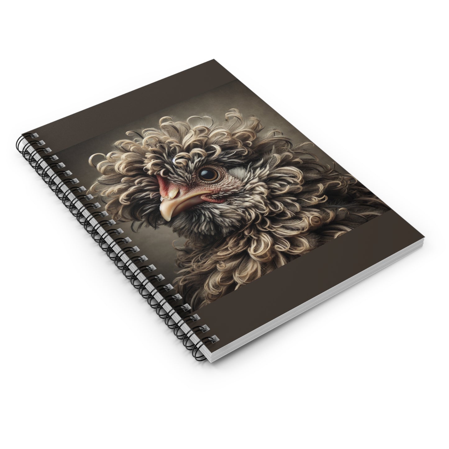 Chicken Spiral Notebook - Be Inspired! Make your lists, write your stories, journal your thoughts, meditate on your dreams.