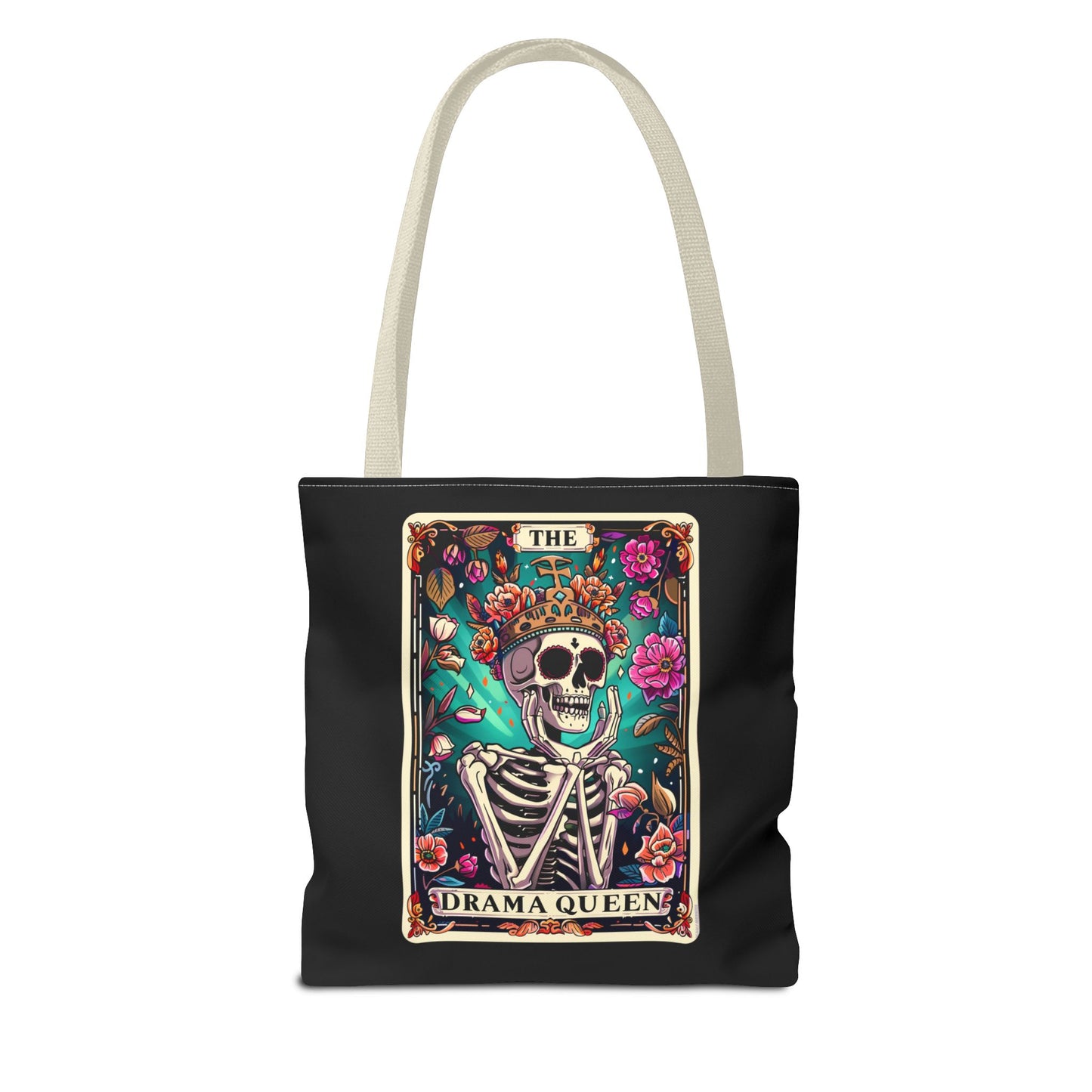 Drama Queen Tarot Tote Bag | Boho Canvas Bag