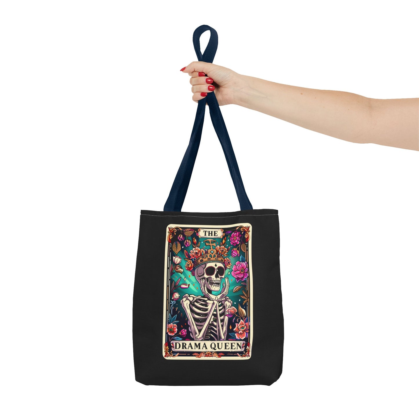 Drama Queen Tarot Tote Bag | Boho Canvas Bag