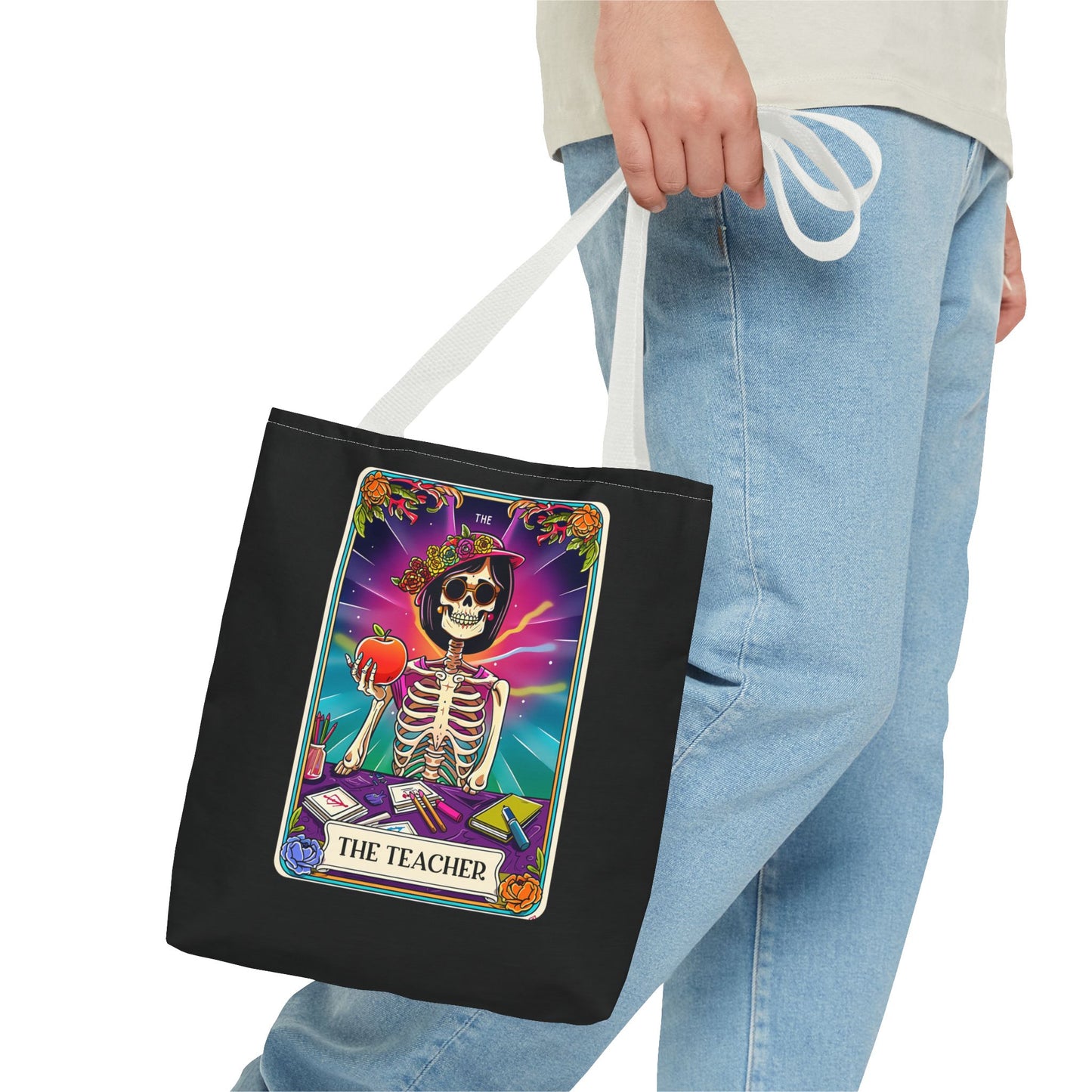 Teacher Tarot Tote Bag | Boho Canvas Bag