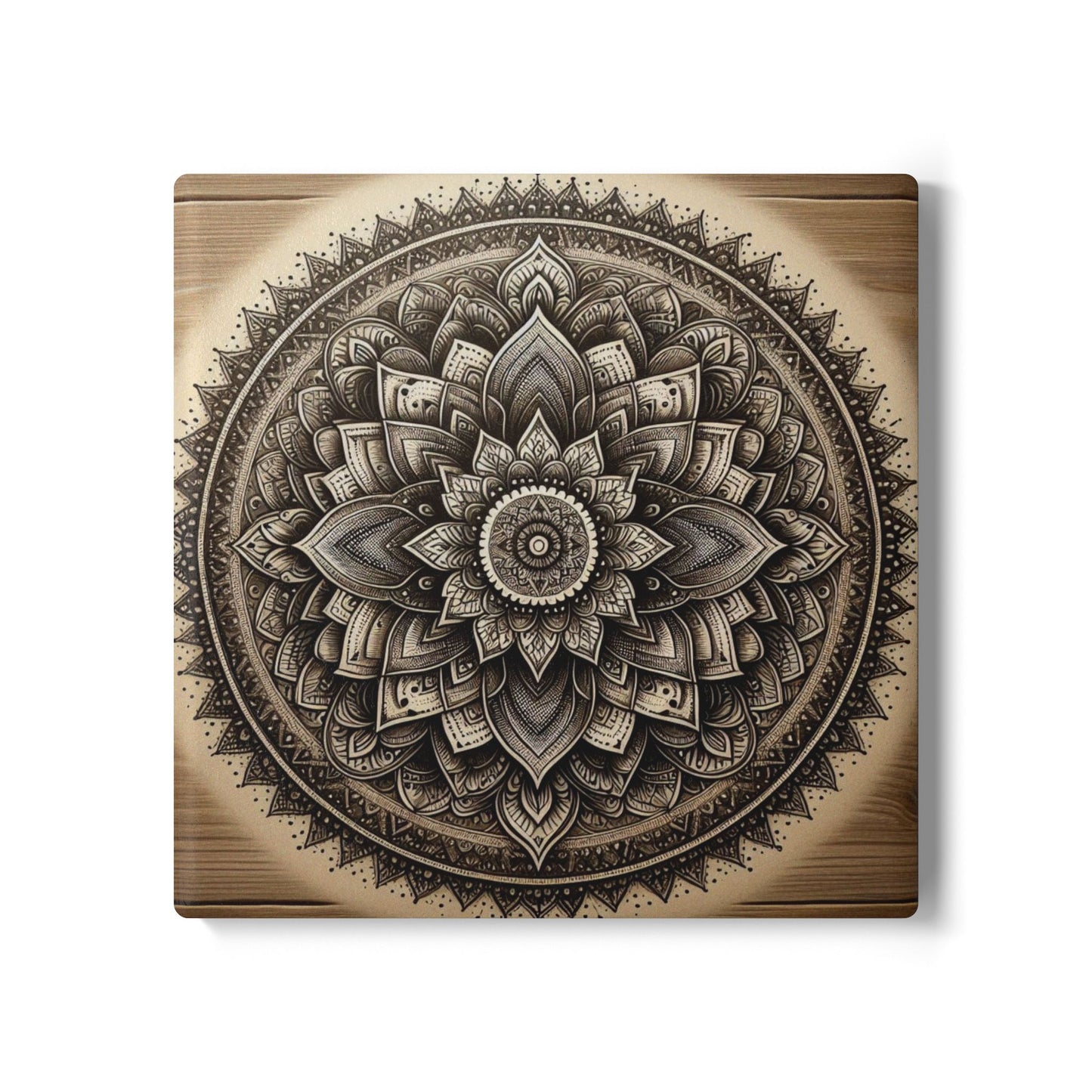Mandala Ceramic Coaster