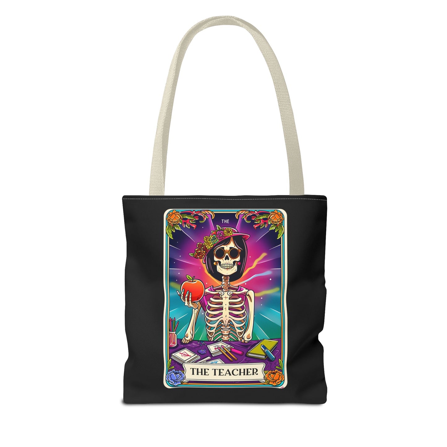 Teacher Tarot Tote Bag | Boho Canvas Bag