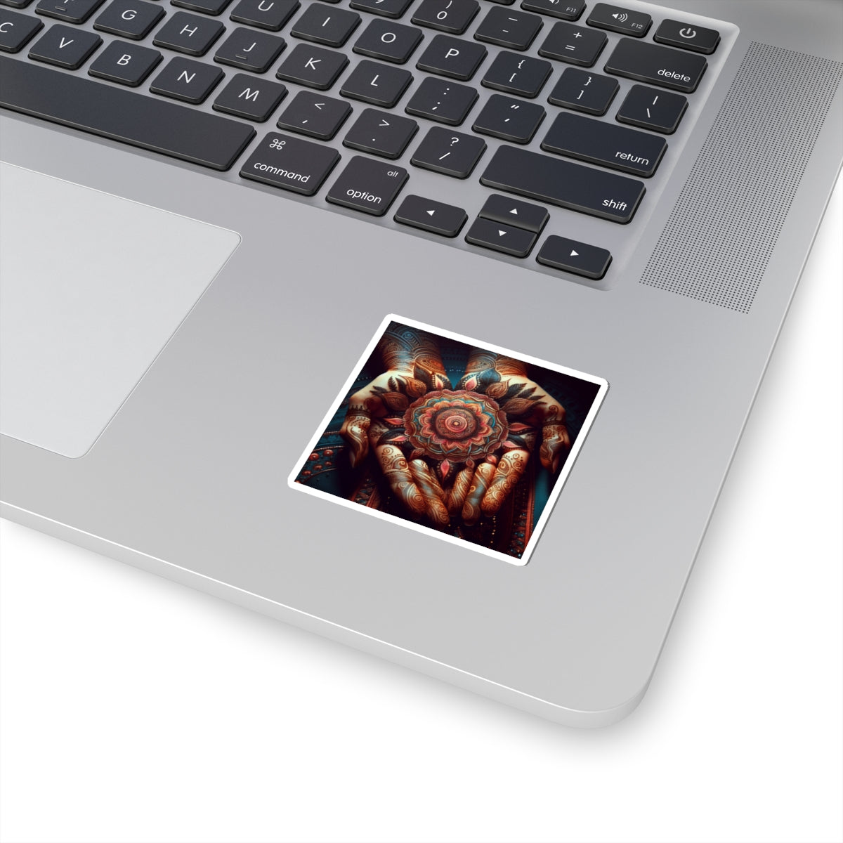 Bohemian Mandala Kiss-Cut Stickers | Spiritual Decor, Laptop Stickers, Journal Accessories, Gift for Her, Yoga Enthusiasts