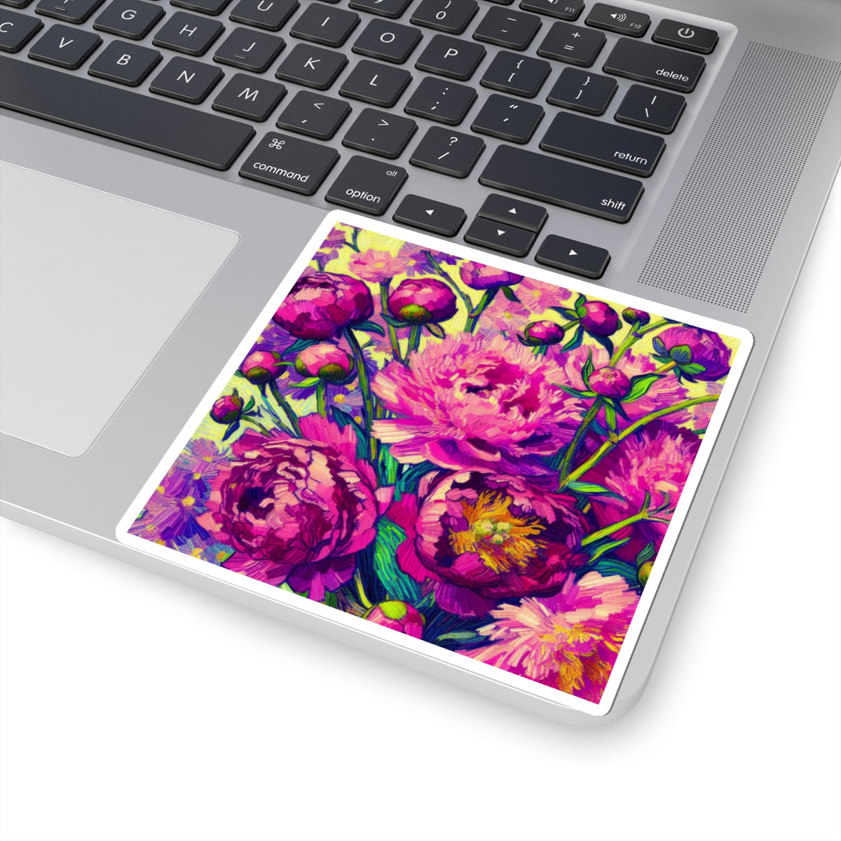 Floral Kiss-Cut Stickers - Elegant Flower Art for Journals, Laptops, Gifts, Scrapbooking, Home Decor