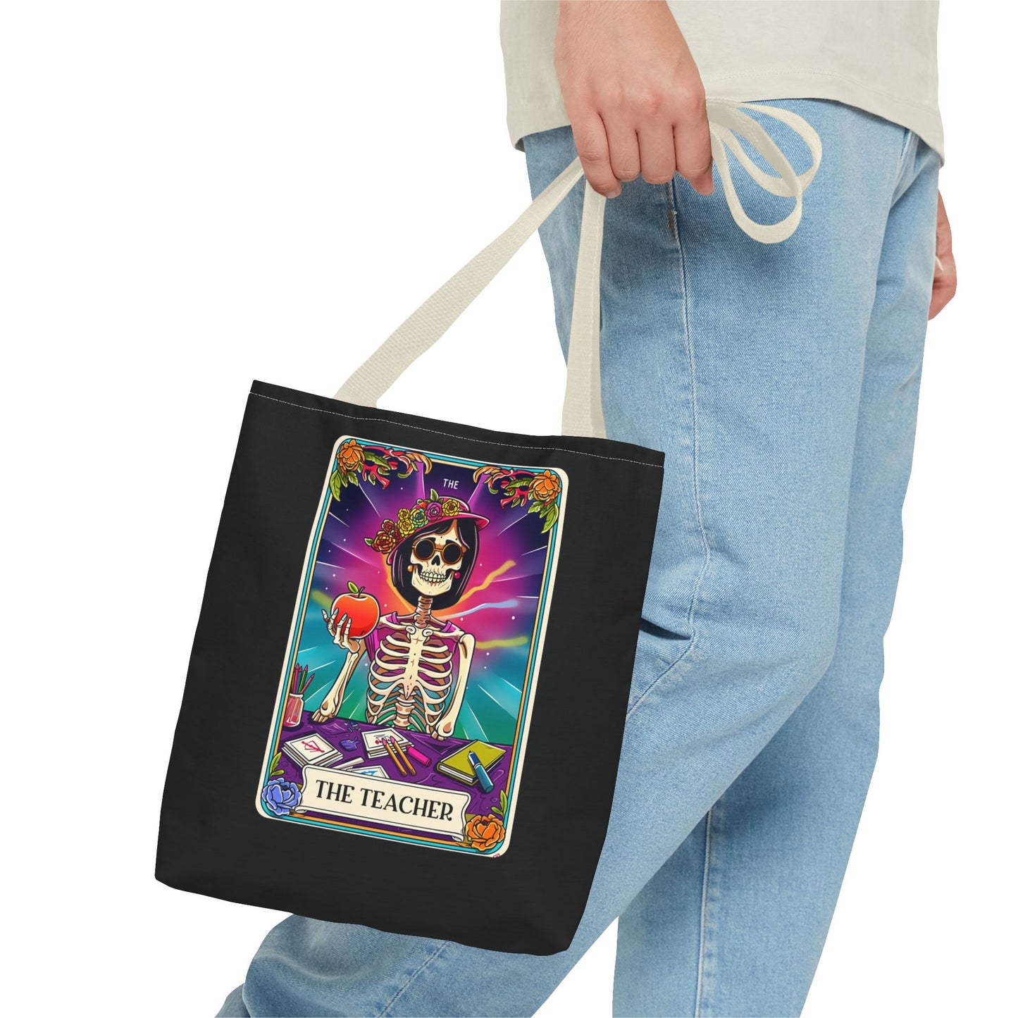Teacher Tarot Tote Bag | Boho Canvas Bag