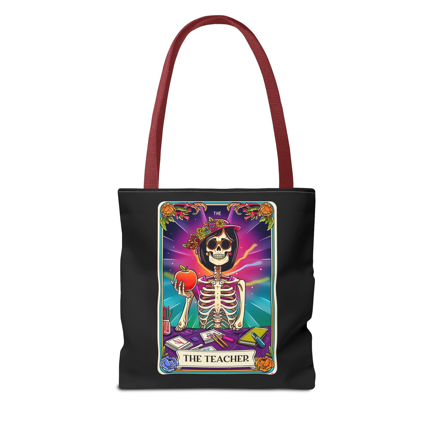 Teacher Tarot Tote Bag | Boho Canvas Bag
