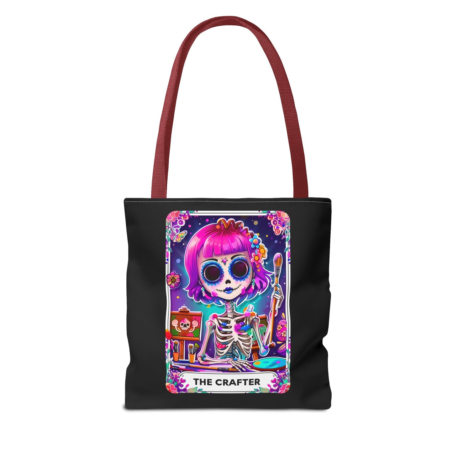 The Crafter Tarot Tote Bag | Boho Canvas Bag