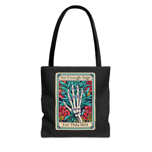 Sage Tarot Tote Bag | Boho Canvas Bag