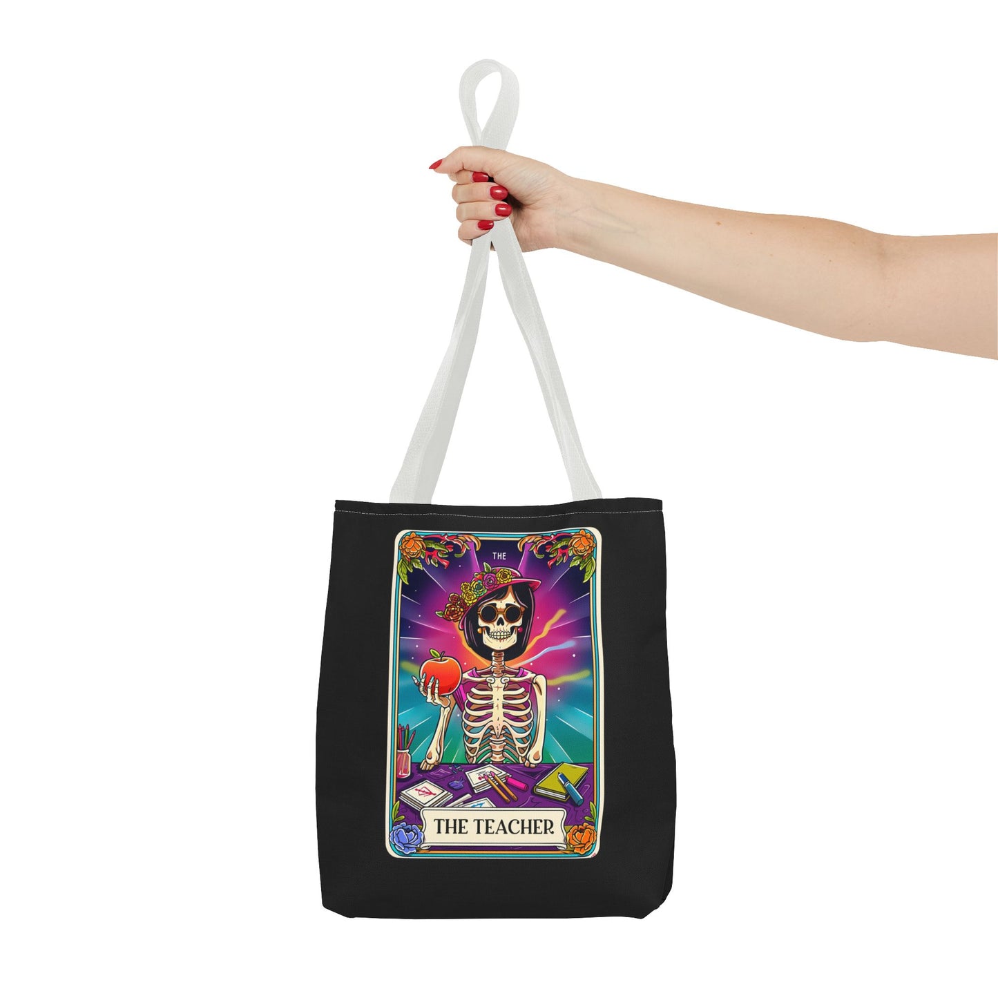 Teacher Tarot Tote Bag | Boho Canvas Bag