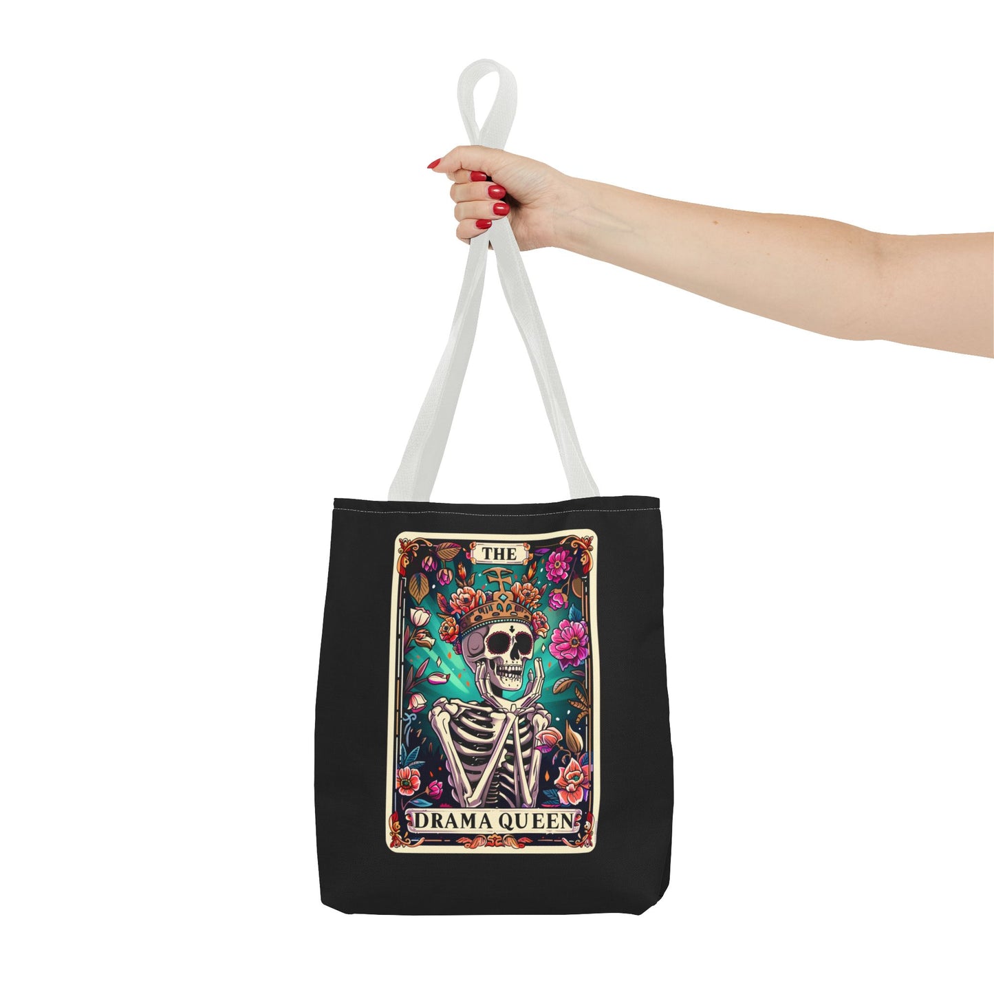 Drama Queen Tarot Tote Bag | Boho Canvas Bag