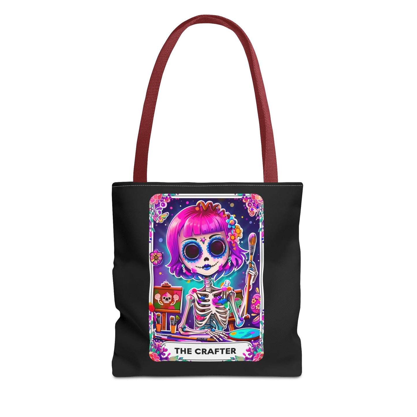 The Crafter Tarot Tote Bag | Boho Canvas Bag